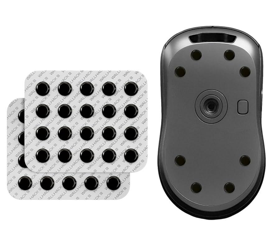 Amazon | WALLHACK UHMW-PE マウスソール ドットタイプ